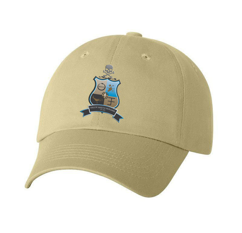 Discount Phi Kappa Sigma Crest Shield Emblem Hat DISCOUNT-Phi Kappa Sigma Crest - Shield Emblem Hat