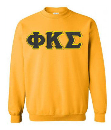 Phi Kappa Sigma DISCOUNT Phi Kappa Sigma Lettered Crewneck - Best Value