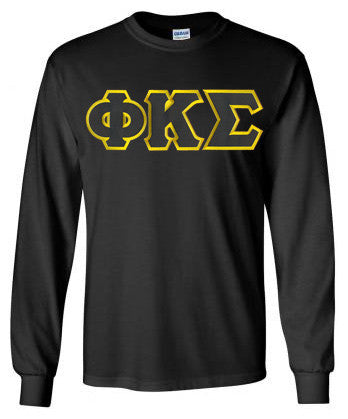 Phi Kappa Sigma DISCOUNT Phi Kappa Sigma Lettered Long sleeve