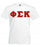 Discount Phi Sigma Kappa Lettered V Neck T Shirt DISCOUNT- Phi Sigma Kappa Lettered V-Neck T-Shirt