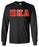 Discount Pi Kappa Alpha Lettered Long Sleeve DISCOUNT Pi Kappa Alpha Lettered Long sleeve