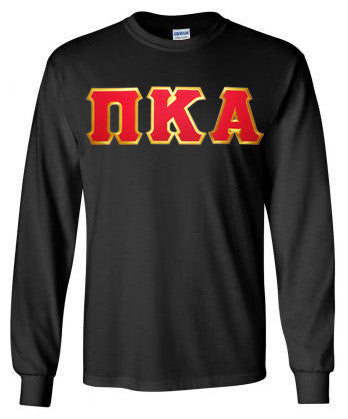 Pi Kappa Alpha DISCOUNT Pi Kappa Alpha Lettered Long sleeve
