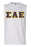 Discount Sigma Alpha Epsilon Lettered Sleeveless Tee DISCOUNT- Sigma Alpha Epsilon Lettered Sleeveless Tee