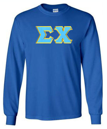 Sigma Chi DISCOUNT Sigma Chi Lettered Long sleeve