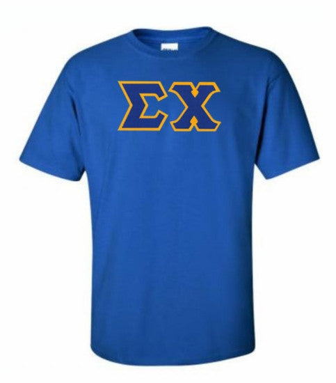 Discount Sigma Chi Lettered T Shirts DISCOUNT Sigma Chi Lettered T-shirt - Best Values