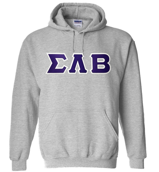 DISCOUNT Sigma Lambda Beta Lettered Hooded Sweatshirt - Best Value