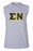 Discount Sigma Nu Lettered Sleeveless Tee DISCOUNT- Sigma Nu Lettered Sleeveless Tee