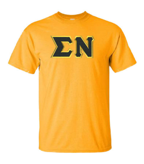 Clothing DISCOUNT Sigma Nu Lettered T-shirt - Best Value
