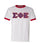 Discount Sigma Phi Epsilon Lettered Ringer Shirt DISCOUNT- Sigma Phi Epsilon Lettered Ringer Shirt