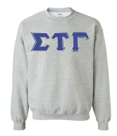 Sigma Tau Gamma DISCOUNT Sigma Tau Gamma Lettered Crewneck - Best Value