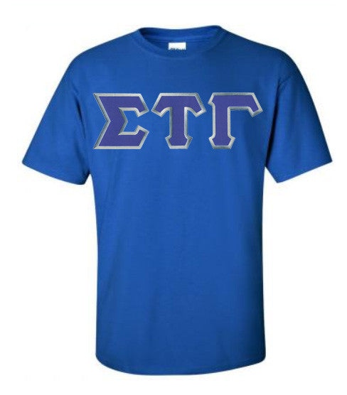 Discount Sigma Tau Gamma Lettered T Shirt DISCOUNT Sigma Tau Gamma Lettered T-shirt - Best Value
