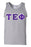 Discount Tau Epsilon Phi Lettered Tank Top DISCOUNT- Tau Epsilon Phi Lettered Tank Top