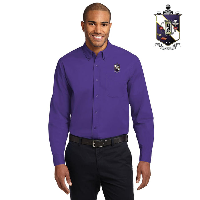 Discount Tau Epsilon Phi Long Sleeve Oxford DISCOUNT - Tau Epsilon Phi Long Sleeve Oxford