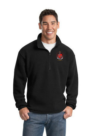 Discount Tau Kappa Epsilon Emblem 1/4 Zip Pullover DISCOUNT-Tau Kappa Epsilon Emblem 1/4 Zip Pullover