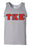 Discount Tau Kappa Epsilon Lettered Tank Top DISCOUNT- Tau Kappa Epsilon Lettered Tank Top