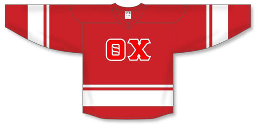 Theta Chi DISCOUNT-Theta Chi Breakaway Lettered Hockey Jersey