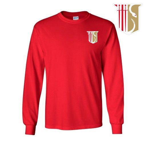 Theta Chi DISCOUNT-Theta Chi Fraternity Crest - Shield Longsleeve Tee