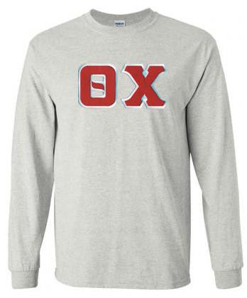 Discount Theta Chi Lettered Long Sleeve DISCOUNT Theta Chi Lettered Long sleeve