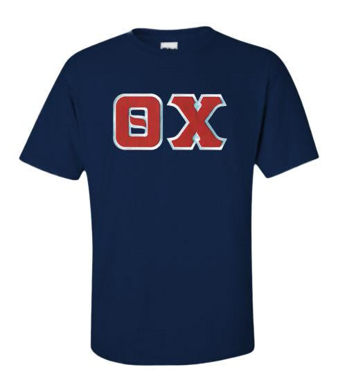 Theta Chi DISCOUNT Theta Chi Lettered T-shirt - Best Value