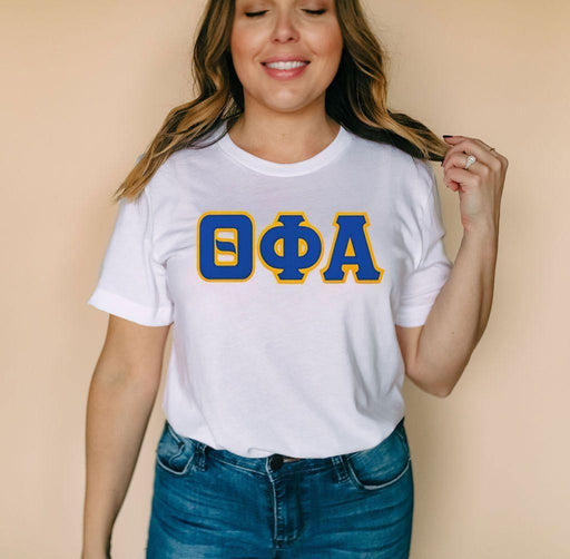 Theta Phi Alpha DISCOUNT Theta Phi Alpha Lettered Tee - Best Value