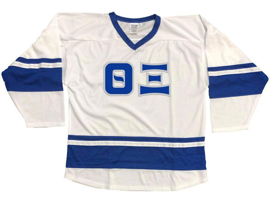 Discount Theta Xi Breakaway Lettered Hockey Jersey DISCOUNT-Theta Xi Breakaway Lettered Hockey Jersey