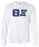 Discount Theta Xi Lettered Long Sleeve Tee DISCOUNT Theta Xi Lettered Long Sleeve Tee