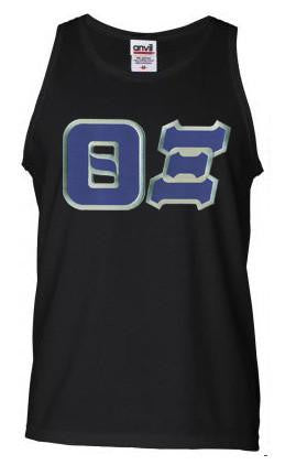 Theta Xi DISCOUNT- Theta Xi Lettered Tank Top