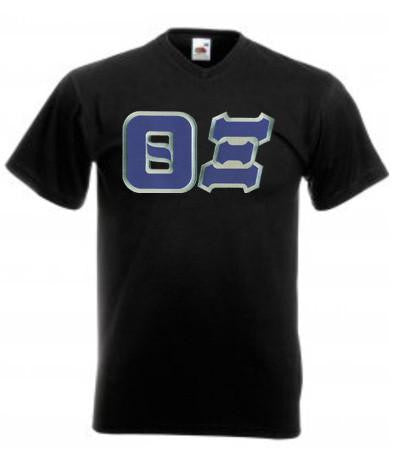 Theta Xi DISCOUNT- Theta Xi Lettered V-Neck Tee