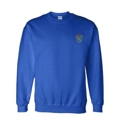 Theta Xi DISCOUNT-Theta Xi World Famous Crest - Shield Crewneck Sweatshirt - Best Value