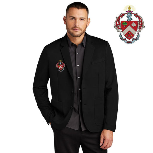 DISCOUNT-Triangle Crest - Shield Blazer