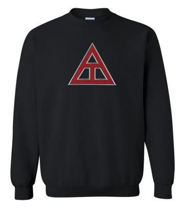 Discount Triangle Fraternity Lettered Crewneck Best Value DISCOUNT Triangle Fraternity Lettered Crewneck - Best Value