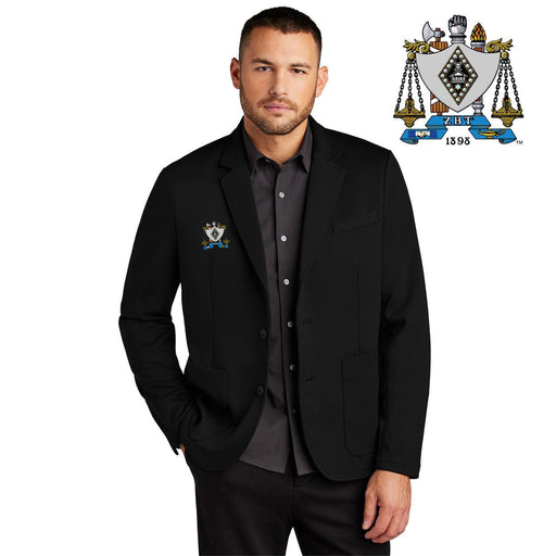 Zeta Beta Tau DISCOUNT-Zeta Beta Tau Crest - Shield Blazer