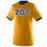 Discount Zeta Beta Tau Lettered Ringer Shirt DISCOUNT- Zeta Beta Tau Lettered Ringer Shirt