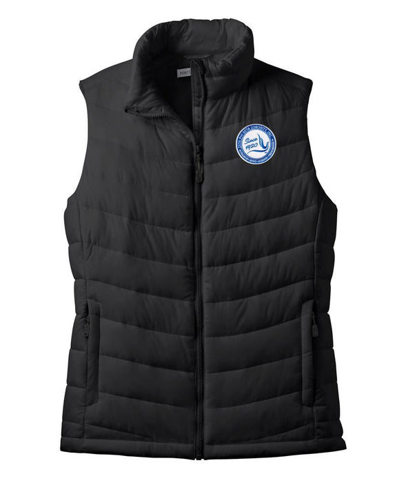 Discount Zeta Phi Beta Since 1920 Patch Ladies Mission Puffy Vest DISCOUNT-Zeta Phi Beta Since 1920 Patch Ladies Mission Puffy Vest