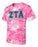 Discount Zeta Tau Alpha Lettered Camouflage T Shirt DISCOUNT-Zeta Tau Alpha Lettered Camouflage T-Shirt