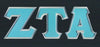 Discount Zeta Tau Alpha Lettered Tee Best Value DISCOUNT Zeta Tau Alpha Lettered Tee - Best Value