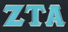 Discount Zeta Tau Alpha Lettered Tote Bag DISCOUNT- Zeta Tau Alpha Lettered Tote Bag - Best Value