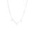 Delta Phi Epsilon Silver Letter Necklaces Delta Phi Epsilon Silver Letter Necklaces