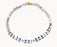 Delta Phi Epsilon Glass Name Bead Bracelet Delta Phi Epsilon Glass Name Bead Bracelet