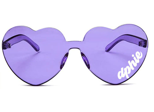 Delta Phi Epsilon Delta Phi Epsilon Heart Shaped Sunglasses