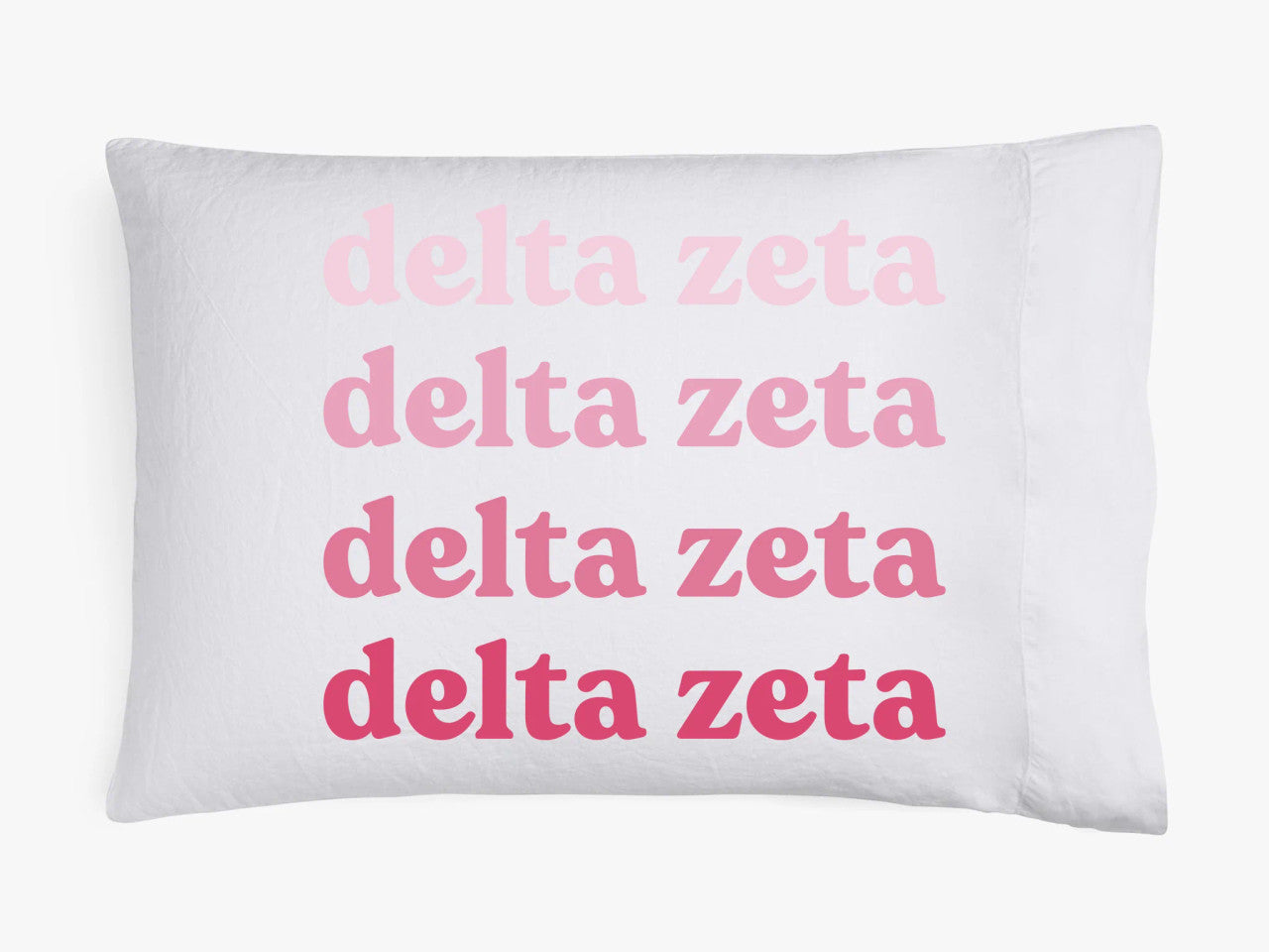 Delta Zeta Ombre Retro Pillowcases Delta Zeta Ombre Retro Pillowcases