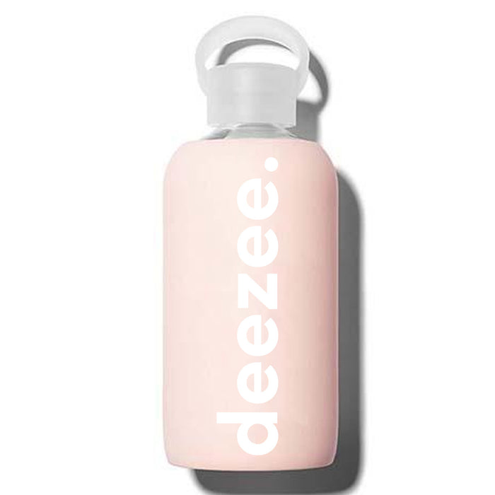 Delta Zeta Glass Silicone Sleeve Water Bottles Delta Zeta Glass Silicone Sleeve Water Bottles