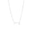 Delta Zeta Silver Letter Necklaces Delta Zeta Silver Letter Necklaces