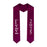 Gamma Sigma Sigma Vertical Grad Stole with Letters & Year