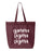 Gamma Sigma Sigma Script Tote Bag Gamma Sigma Sigma Script Tote Bag