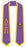 Discount Delta Sigma Pi Greek 2 Tone Lettered Graduation Sash Stole DISCOUNT-Delta Sigma Pi Greek 2 Tone Lettered Graduation Sash Stole