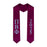 Pi Beta Phi Vertical Grad Stole with Letters & Year