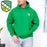 Discount Farmhouse Fraternity Crest Shield Emblem Hooded Sweatshirt DISCOUNT-FarmHouse Fraternity Crest - Shield Emblem Hooded Sweatshirt
