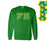 Farmhouse Fraternity Crest Shield Twill Letter Crewneck Sweatshirt FARMHOUSE Fraternity Crest - Shield Twill Letter Crewneck Sweatshirt