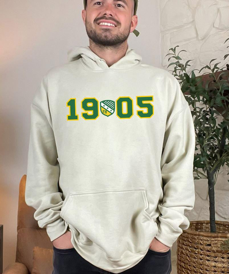 Farmhouse Crest Year Hooded Sweatshirt FarmHouse Crest Year Hooded Sweatshirt